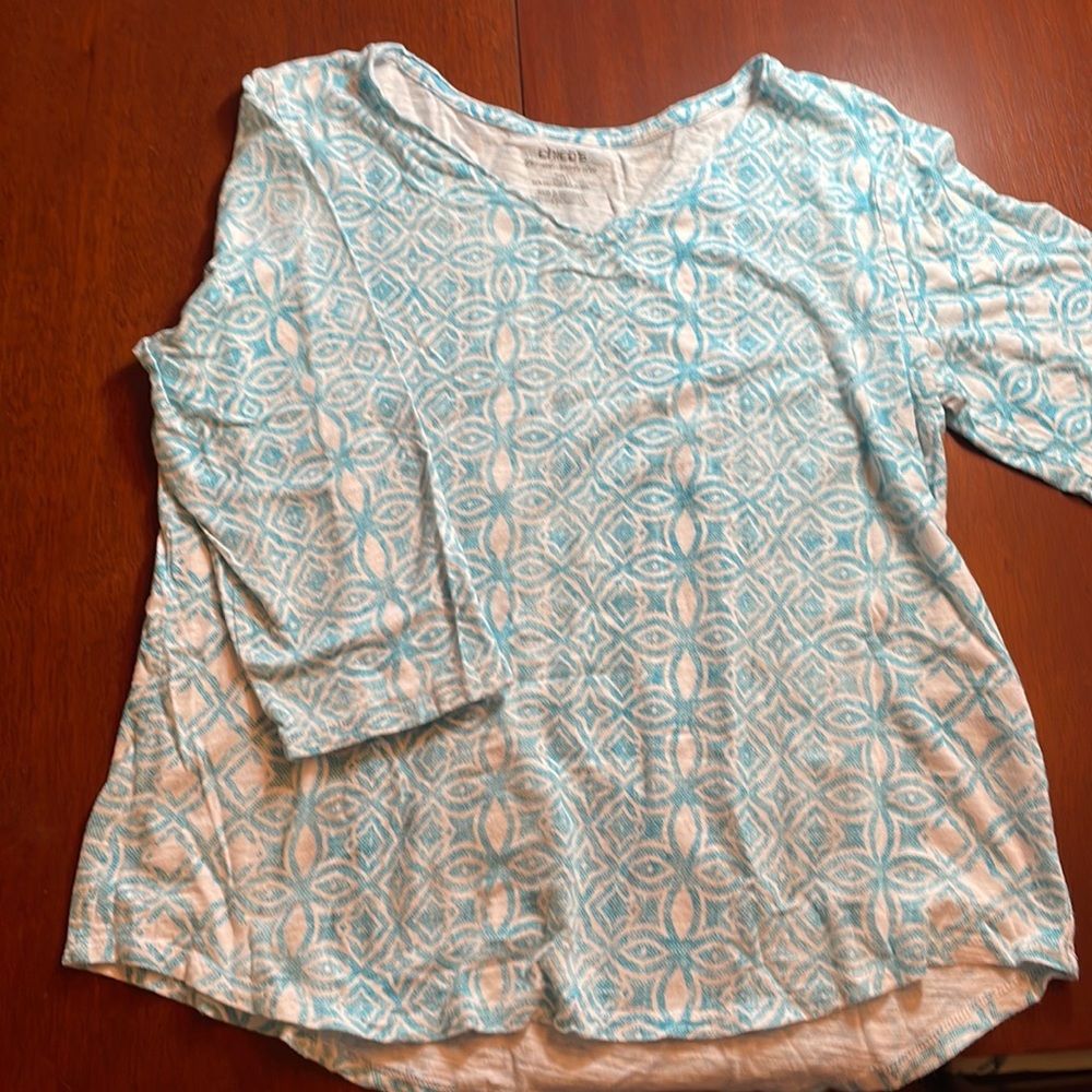 Chico’s ultimate tee size 2 tall